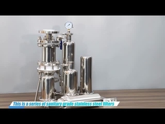 10 اینچ سانتریفی SS304/316L کارتریج فلتر فولاد ضد زنگ